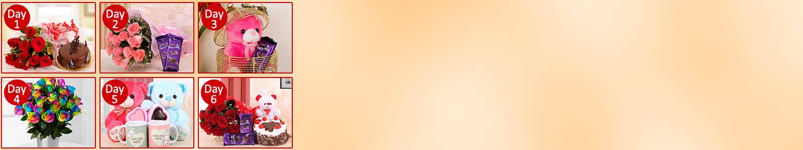 Send Valentine Multi Days Flowers & Gifts Online Send Valentine Multi Days Flowers & Gifts Online